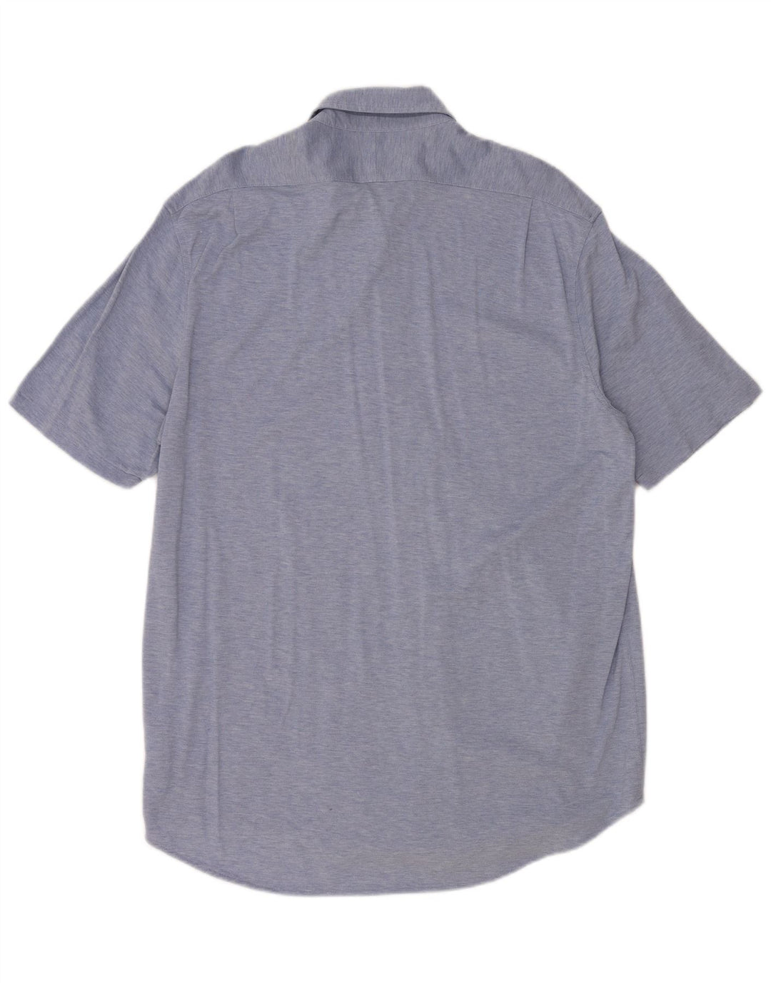 Polo Ralph Lauren Camisa de manga corta ajustada para hombre XL Algodón azul