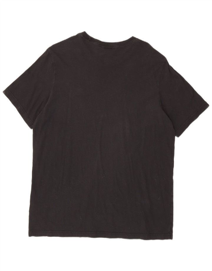 ADIDAS Camiseta Hombre Top Grande Algodón Negro