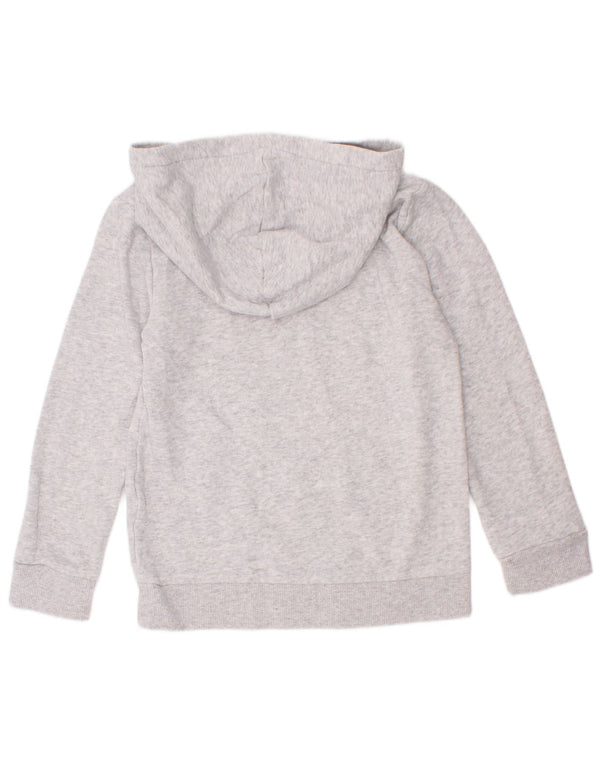 Puma Sudadera con capucha gráfica para niños 5-6 años XS Algodón gris
