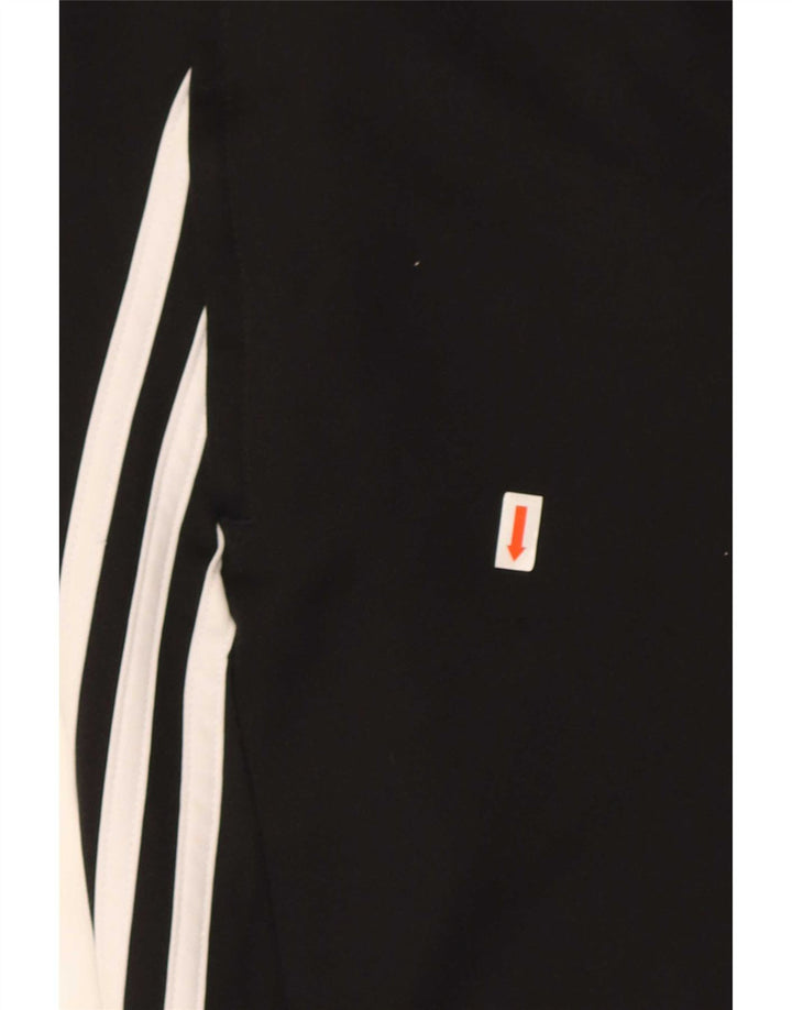 Adidas Mens Climalite Chándal Pantalones Pequeños Negro Poliéster