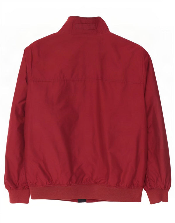 Gant Chaqueta cortavientos bomber para hombre UK 42 XL Poliéster burdeos