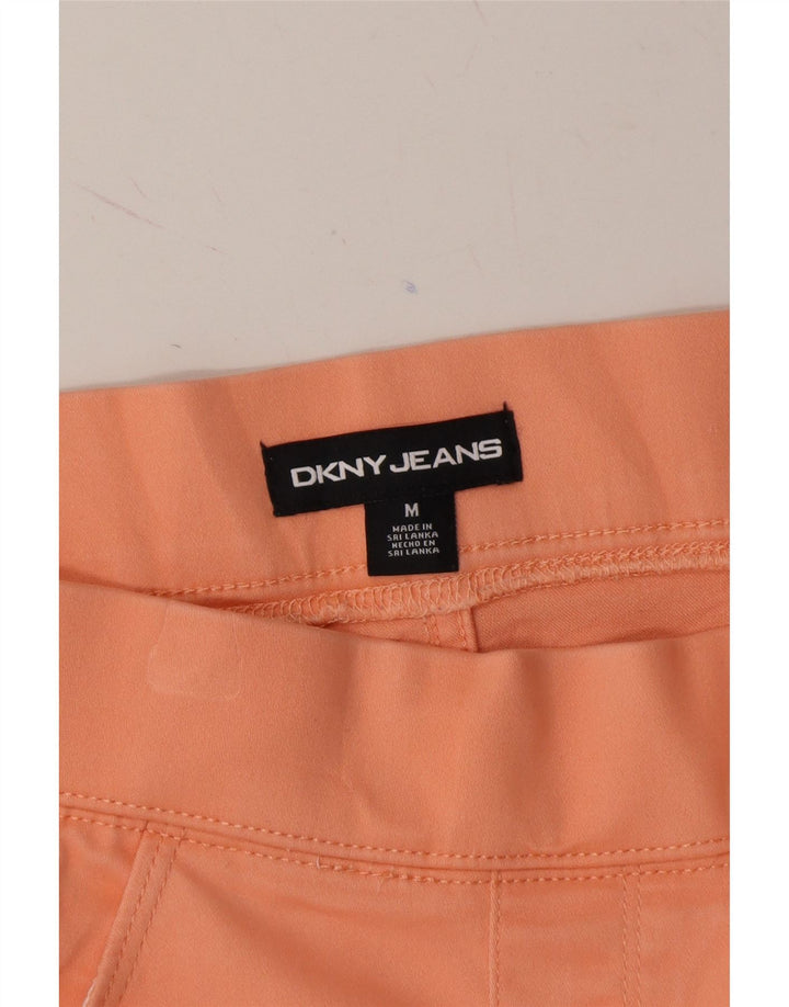 DKNY Womens Casual Shorts UK 14 Medium W32  Orange Cotton Vintage Dkny and Second-Hand Dkny from Messina Hembry 
