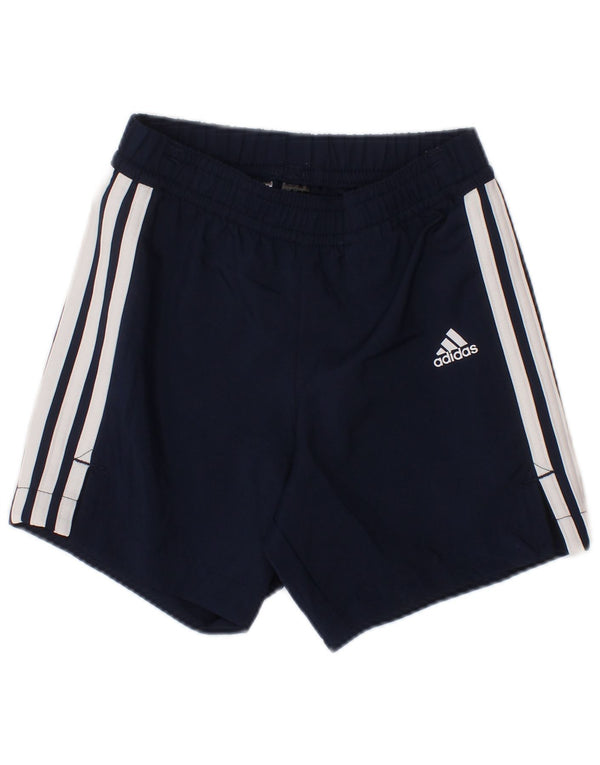 ADIDAS Pantalones cortos deportivos Aeroready para bebés 12-18 meses Azul marino Poliéster