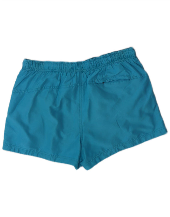 CALVIN KLEIN Bañador con estampado gráfico para hombre, talla grande, poliéster azul