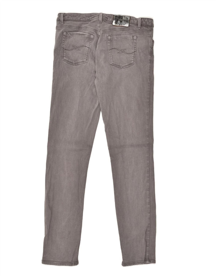 TRUSSARDI Womens Skinny Jeans W31 L31  Grey Lyocell | Vintage Trussardi | Thrift | Second-Hand Trussardi | Used Clothing | Messina Hembry 