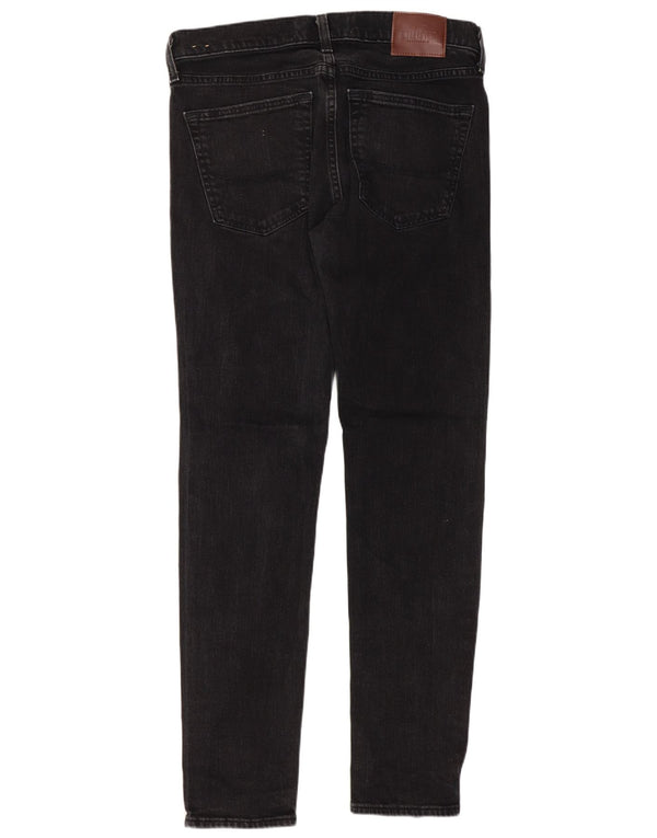 Vaqueros Hollister Súper Ajustados Para Hombre W32 L32 Algodón Negro