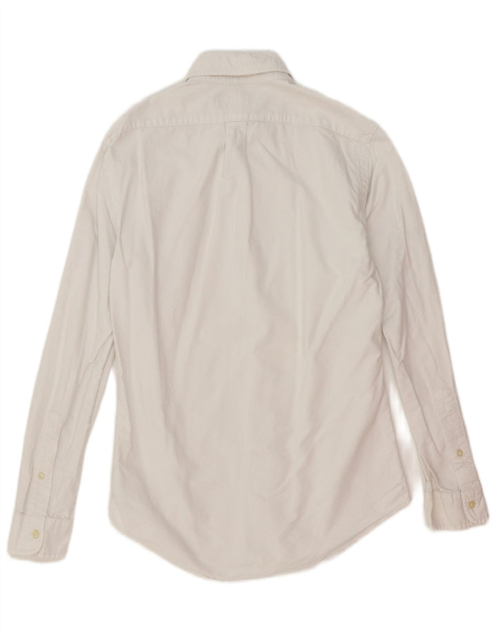 Ralph Lauren Camisa Slim Fit para Hombre Algodón Blanco Pequeño