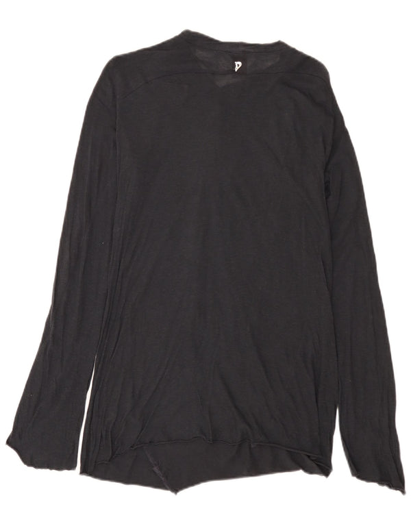 Dondup Top Mujer Manga Larga UK 10 Small Azul Marino