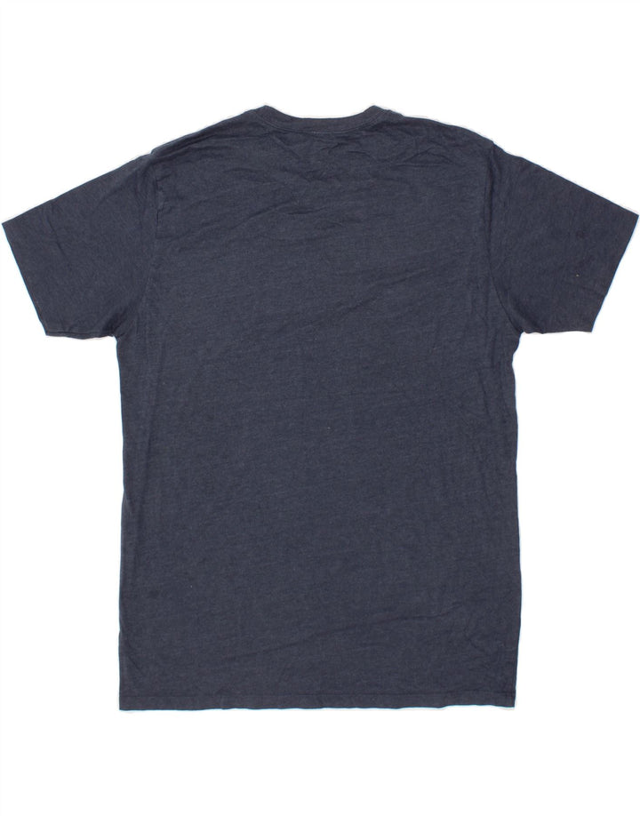 EDDIE BAUER Mens Graphic T-Shirt Top Large Navy Blue Cotton Vintage Eddie Bauer and Second-Hand Eddie Bauer from Messina Hembry 