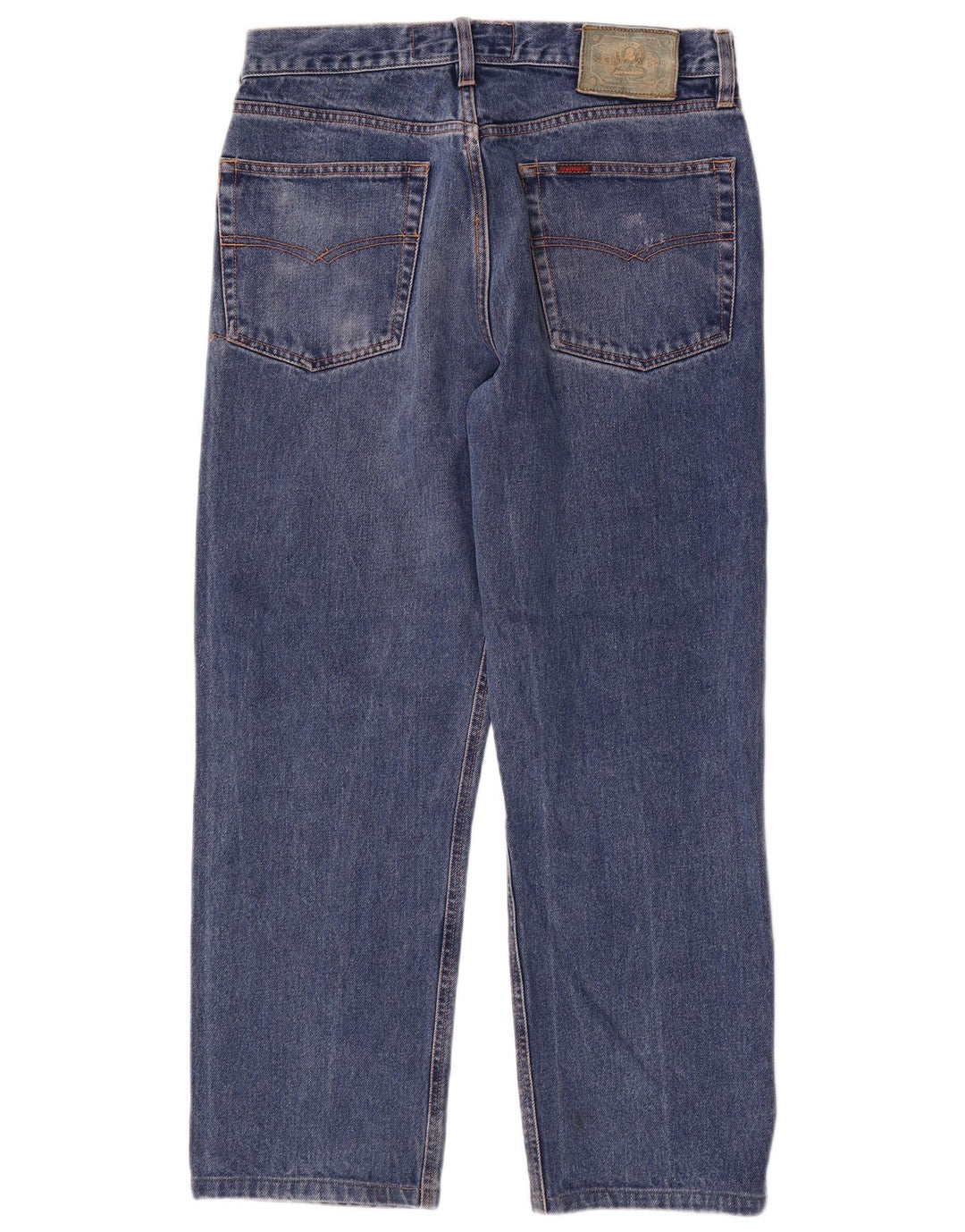 Vaqueros rectos para hombre Invicta W33 L27 Algodón azul