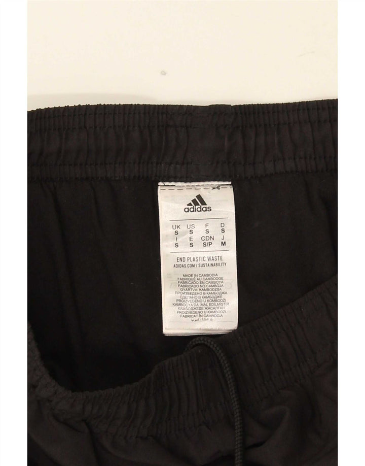 Adidas Hombre Pantalones De Chándal Joggers Small Negro Poliéster
