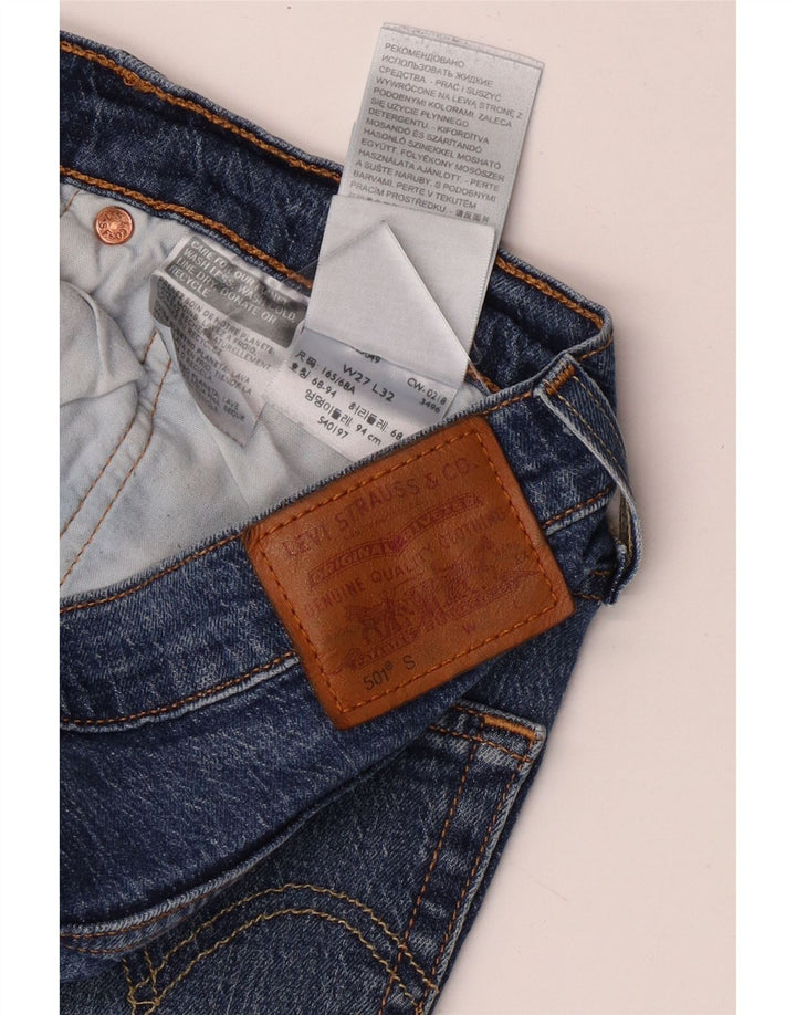 Vaqueros Levi's Mujer 501 Skinny W27 L32 Algodón Azul