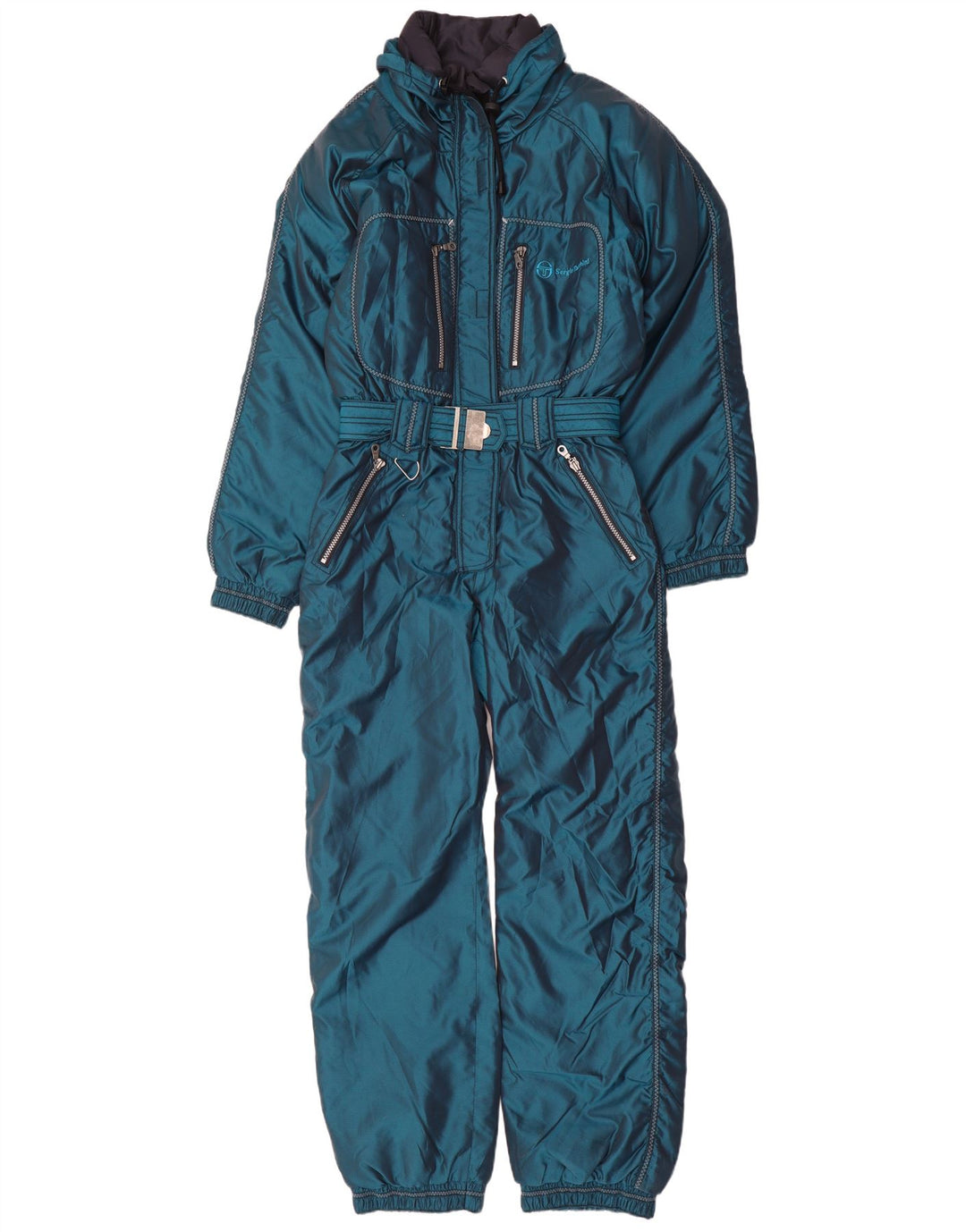 Mono de esquí para mujer Sergio Tacchini IT 44 Nylon azul medio