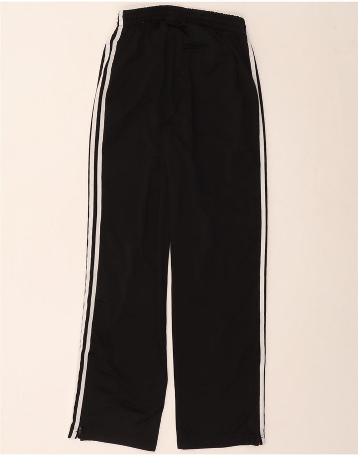Adidas Pantalones de chándal para mujer UK 12 Medium Negro Poliéster