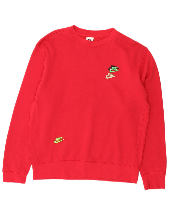 Sudadera Nike Hombre Jumper Medium Rojo Algodón