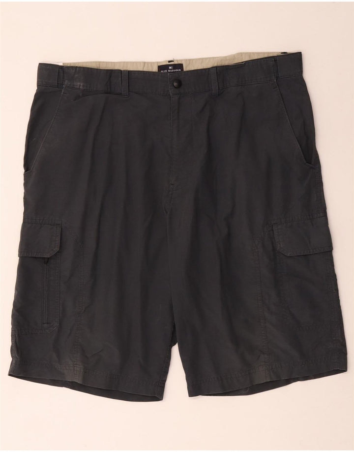 Marks & Spencer Pantalones cortos cargo Blue Harbor para hombre W38 XL Algodón azul marino