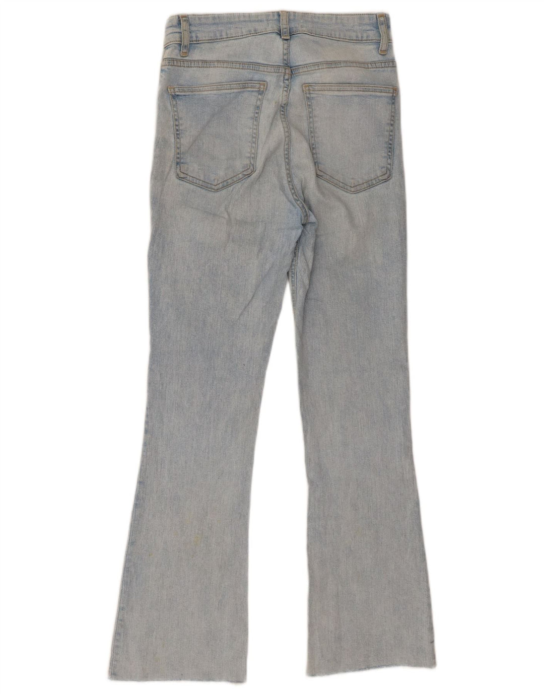 Zara Jeans Acampanados Para Mujer EU 38 Small W28 L27 Azul