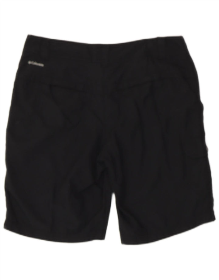 COLUMBIA Shorts cargo para mujer US 8 Medium W32 Nylon negro