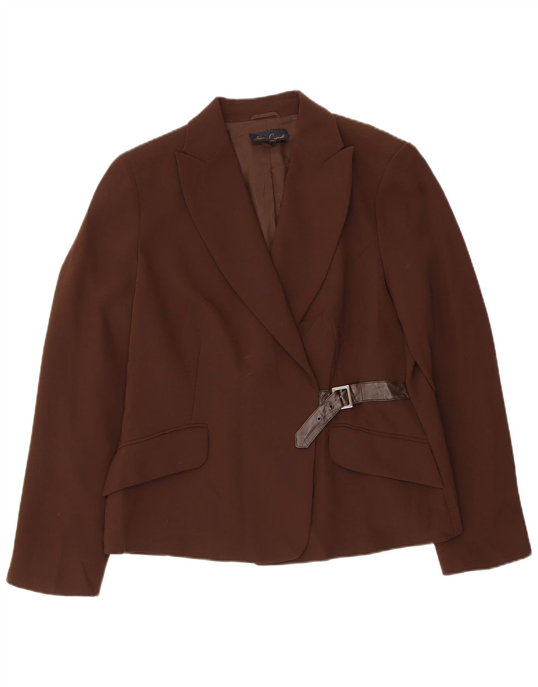 LUISA SPAGNOLI Chaqueta Blazer Mujer IT 48 XL Poliéster Marrón