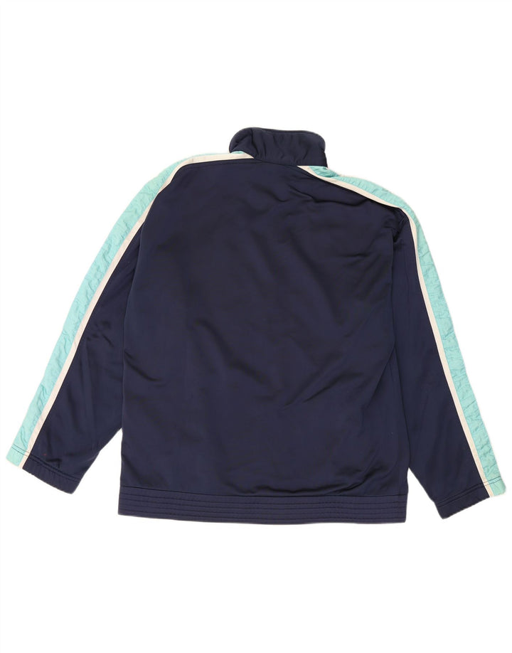 Sergio Tacchini Chaqueta de chándal para hombre IT 48 Medium Azul marino