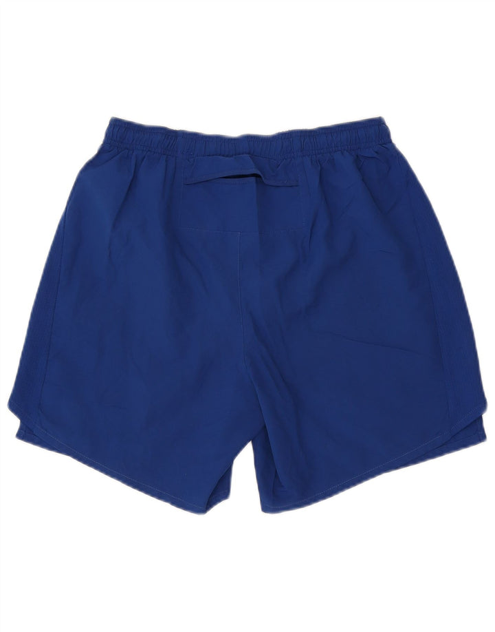 NIKE Pantalones cortos deportivos Dri Fit Graphic para hombre Poliéster azul medio