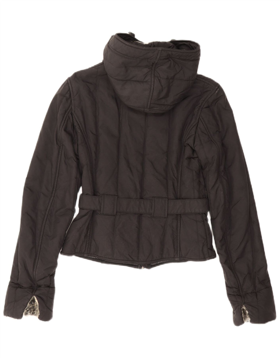 Refrigiwear Chaqueta cortavientos con capucha Cruz para mujer UK 12 Medium Black