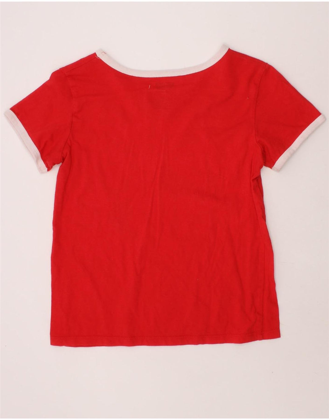 LEVI'S Girls Graphic T-Shirt Top 10-11 Years Medium  Red Vintage Levi's and Second-Hand Levi's from Messina Hembry 