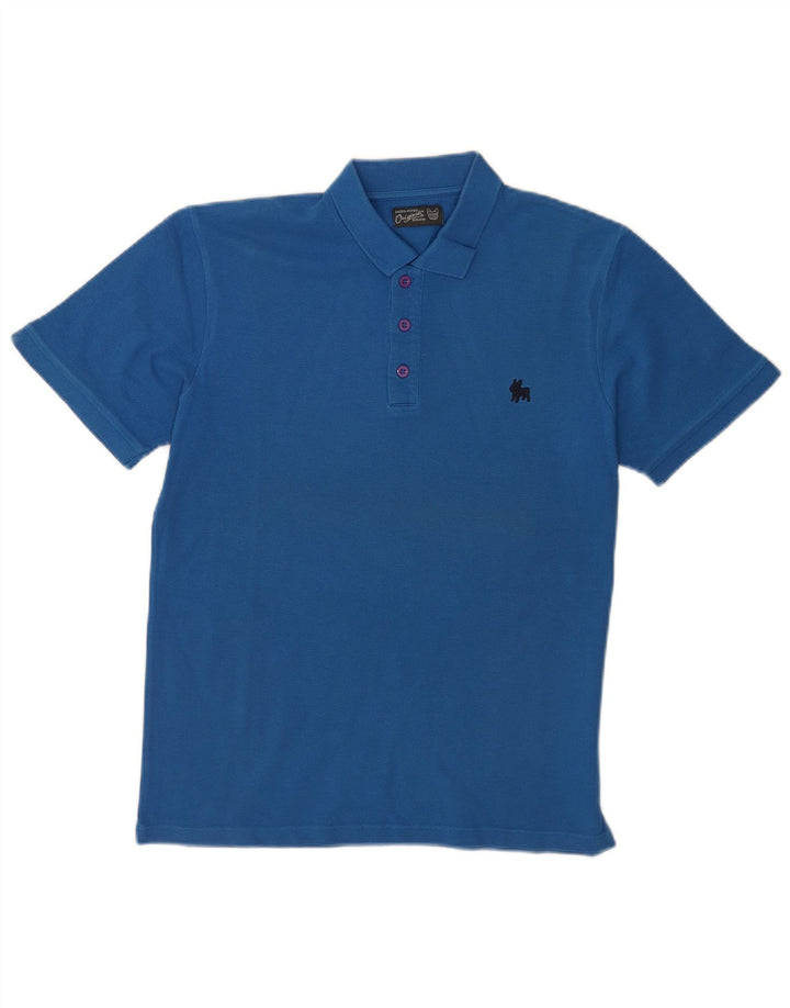 Polo Jack & Jones Hombre Algodón Azul Medio