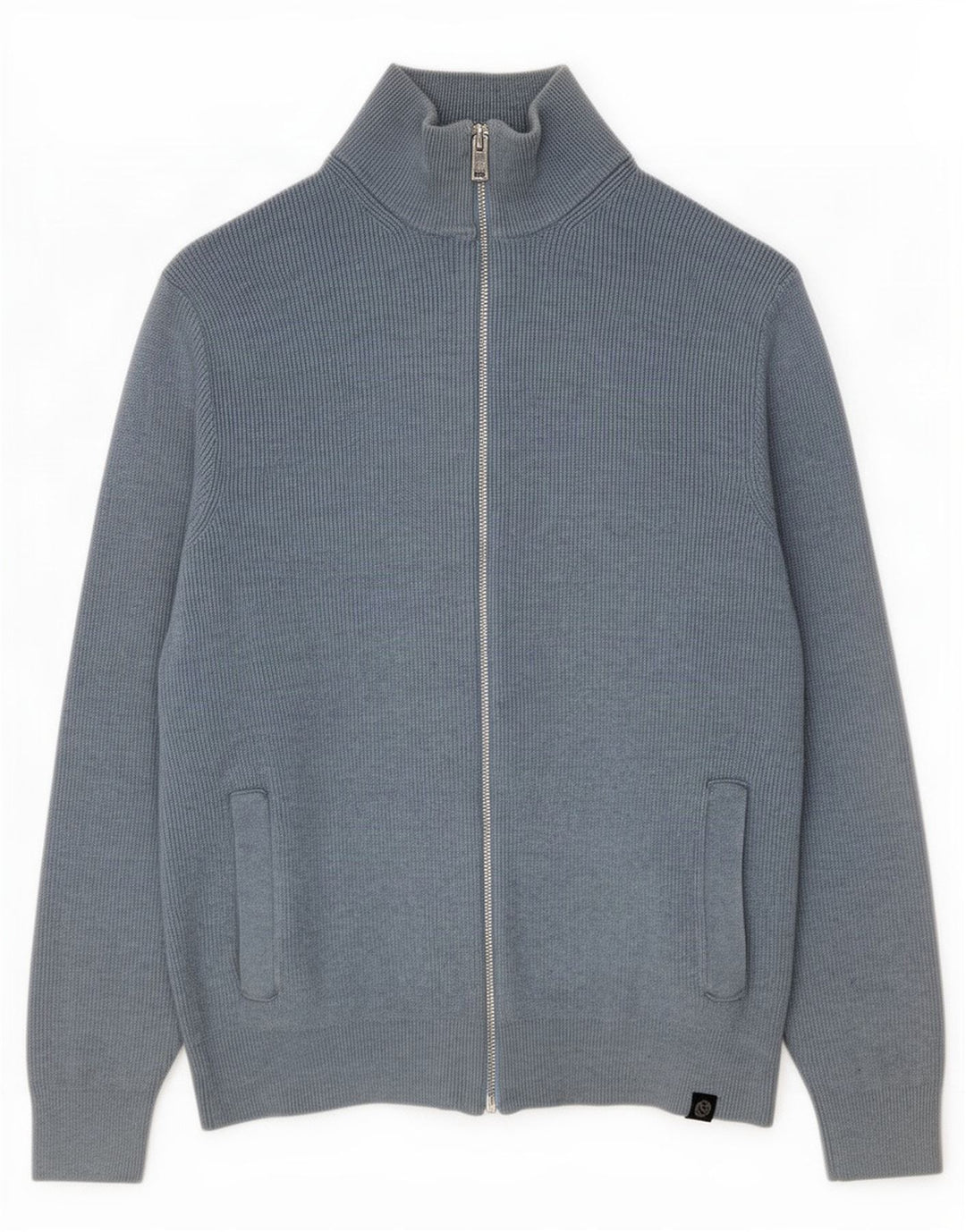 Marks & Spencer Suéter tipo cárdigan para hombre Poliéster azul medio