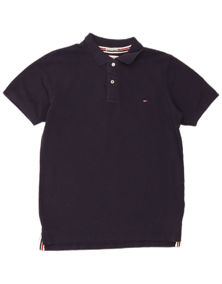 Polo Tommy Hilfiger para hombre de algodón azul marino grande