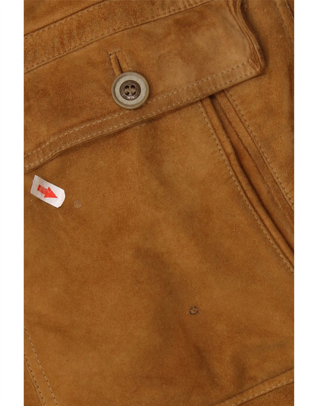 ASGARD Abrigo de ante para hombre UK 42 XL Marrón