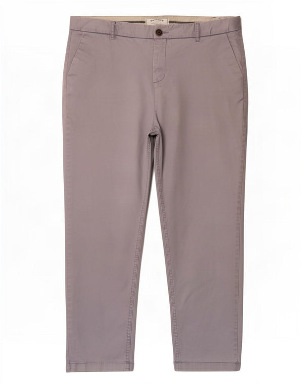Pantalones cortos para mujer Fat Face UK 40 Large W34 L25 Algodón gris