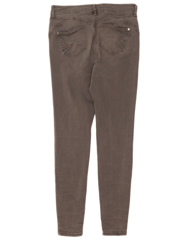 Marks & Spencer Vaqueros pitillo para mujer UK 12 Medium W28 L30 Algodón gris