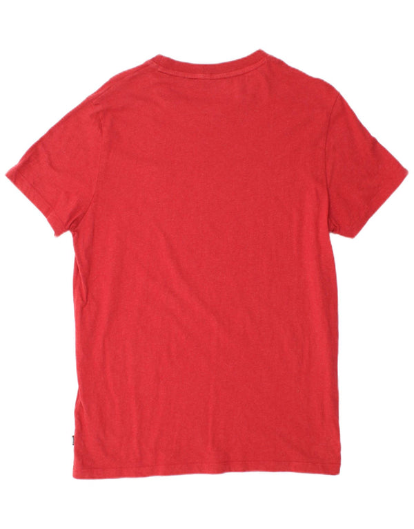 Superdry Camiseta Hombre Top XL Algodón Rojo