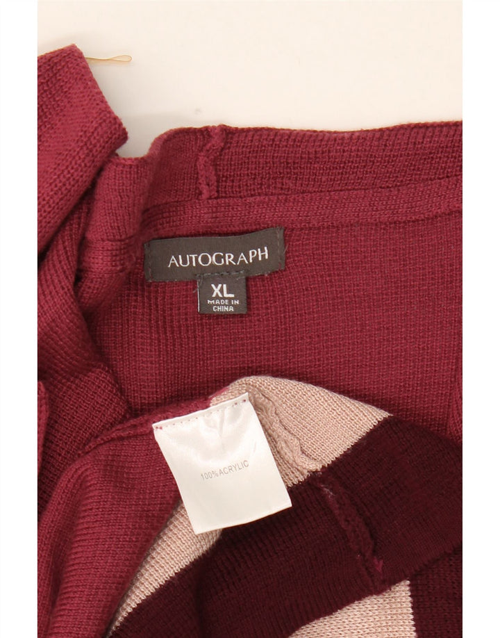 Marks & Spencer Suéter tipo cárdigan largo para mujer UK 40 XL Multicolor