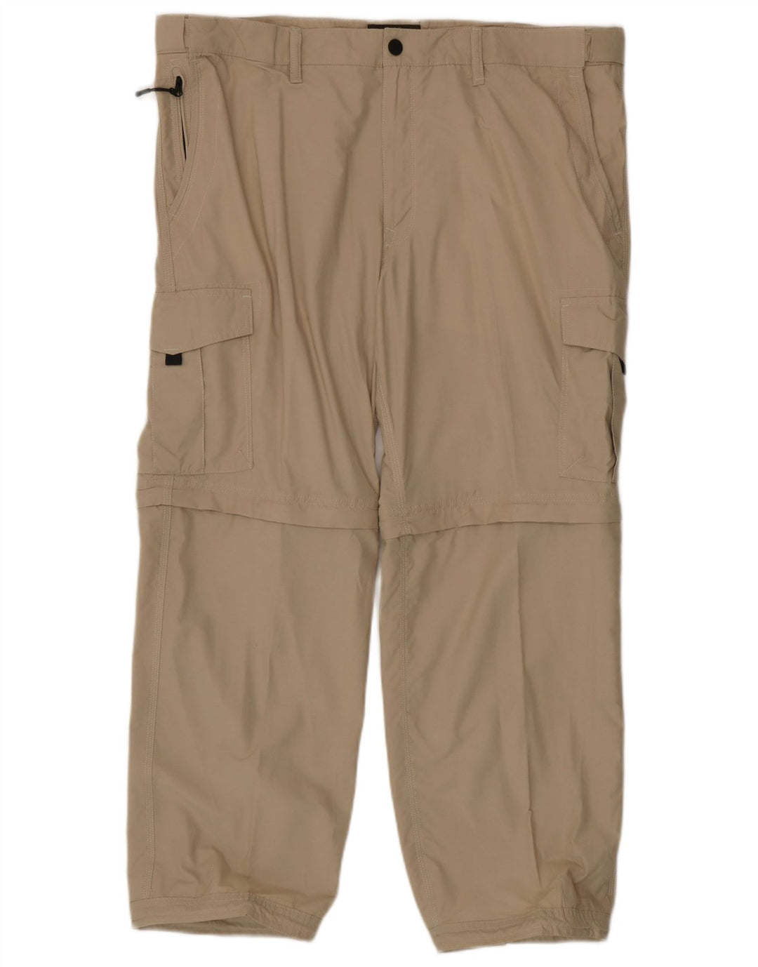 Marks & Spencer Pantalones cargo de corte regular para hombre W40 L29 Algodón beige