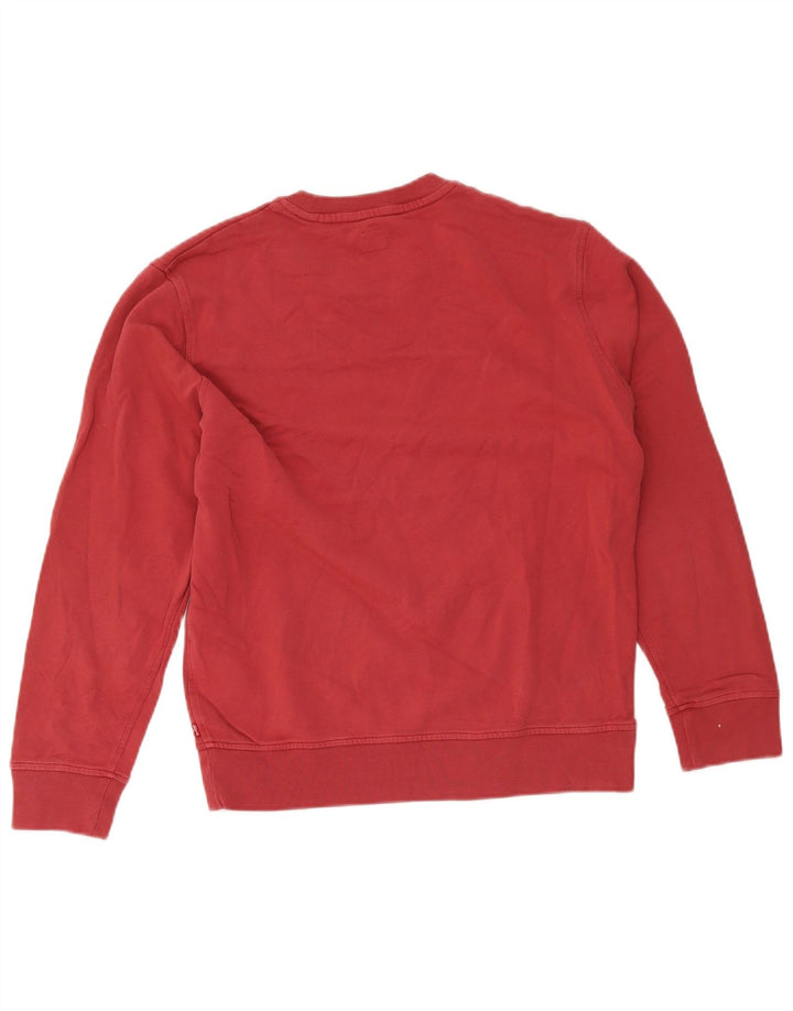 Levi's Hombre Sudadera Gráfica Jumper Small Rosa Colorblock Algodón