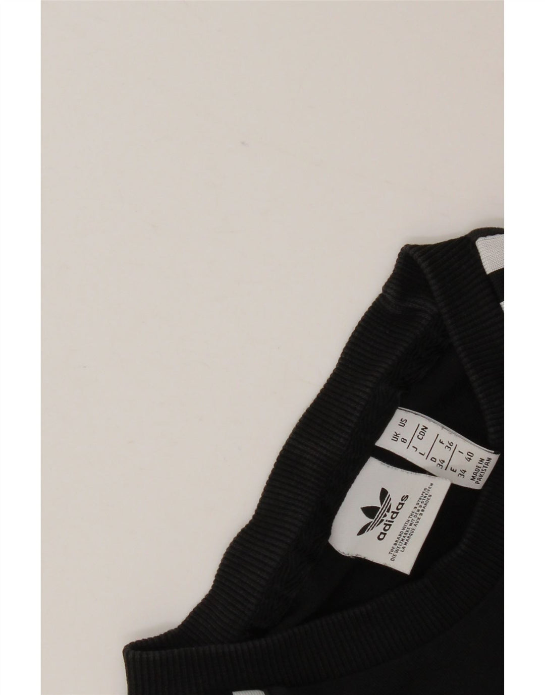 Adidas Camiseta Mujer Top UK 8 Small Negro