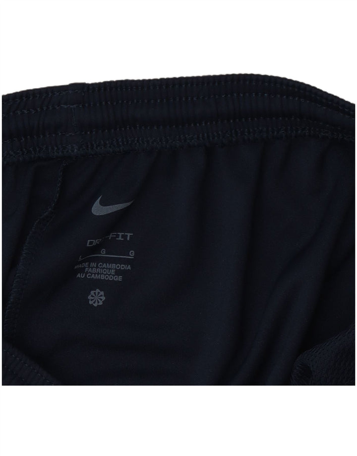 Nike Dri Fit - Pantalones de chándal para hombre, talla grande, color azul marino