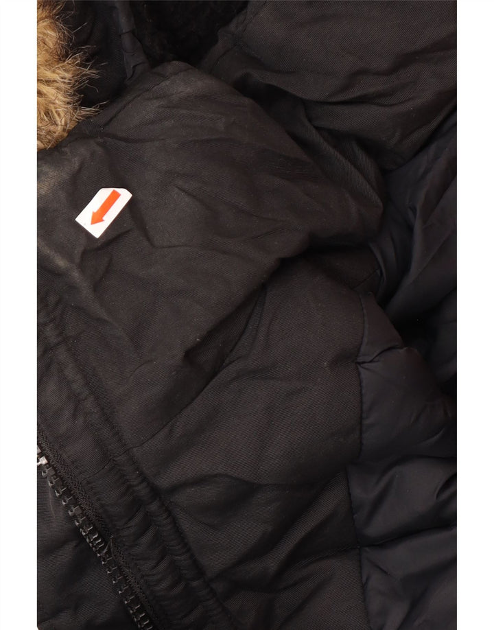 Superdry Parka para mujer, talla 44, talla M, color negro, invierno