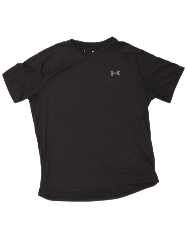 Camiseta Under Armour Hombre Top Medium Negro Poliéster