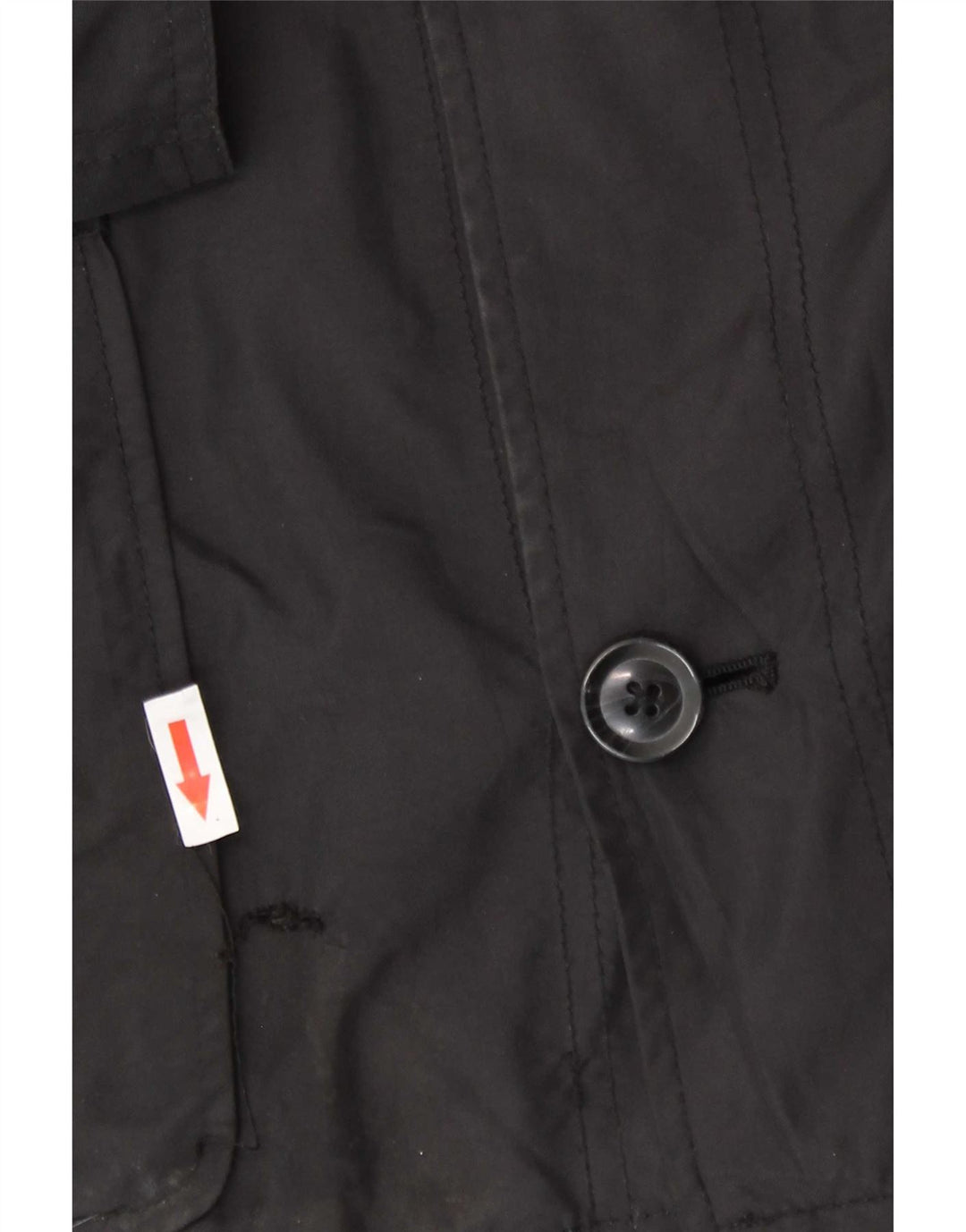 Tommy Hilfiger Chaqueta utilitaria para hombre IT 54 XL Poliéster negro