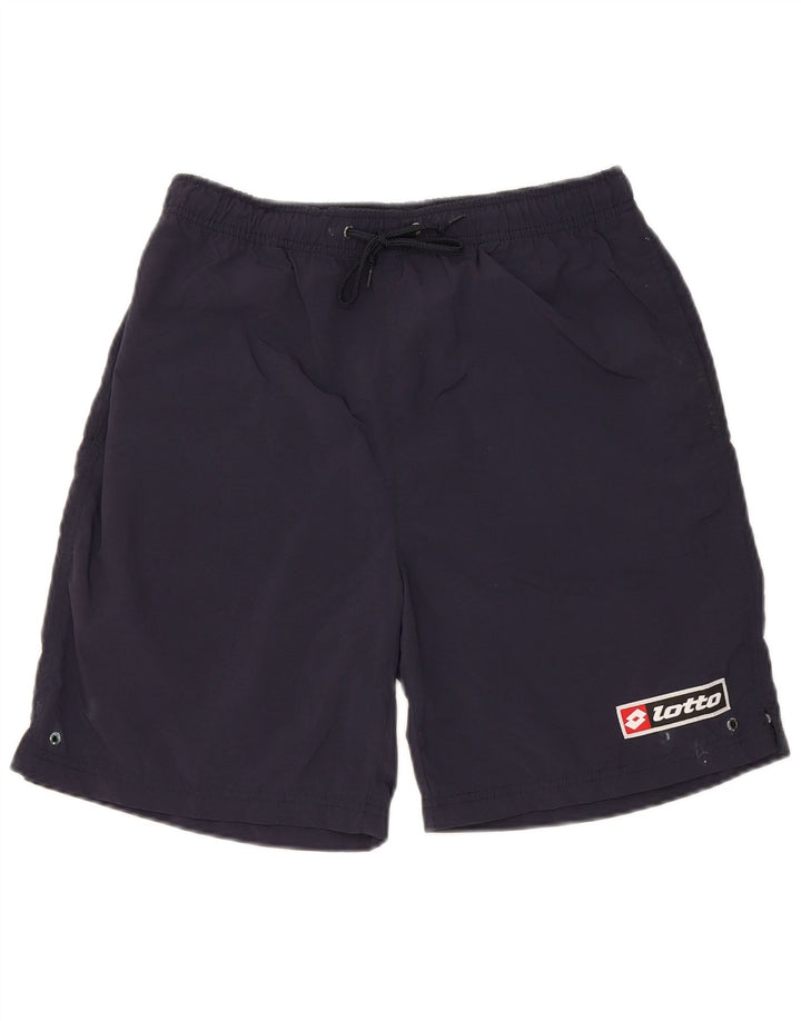 Lotto Pantalones Cortos Deportivos Hombre Medium Azul Marino Nylon