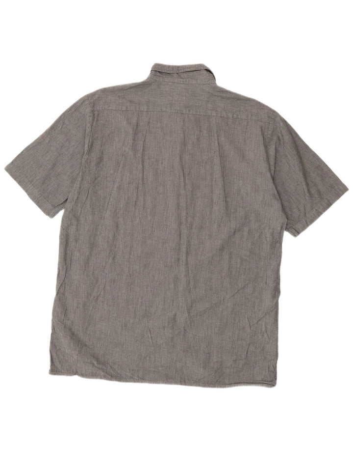 CARHARTT Camisa robusta de manga corta para hombre XL Algodón gris