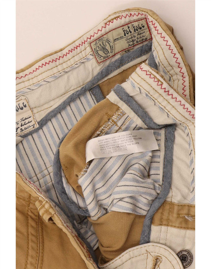Pantalones cortos chinos para hombre Fat Face W36 Large Beige Algodón