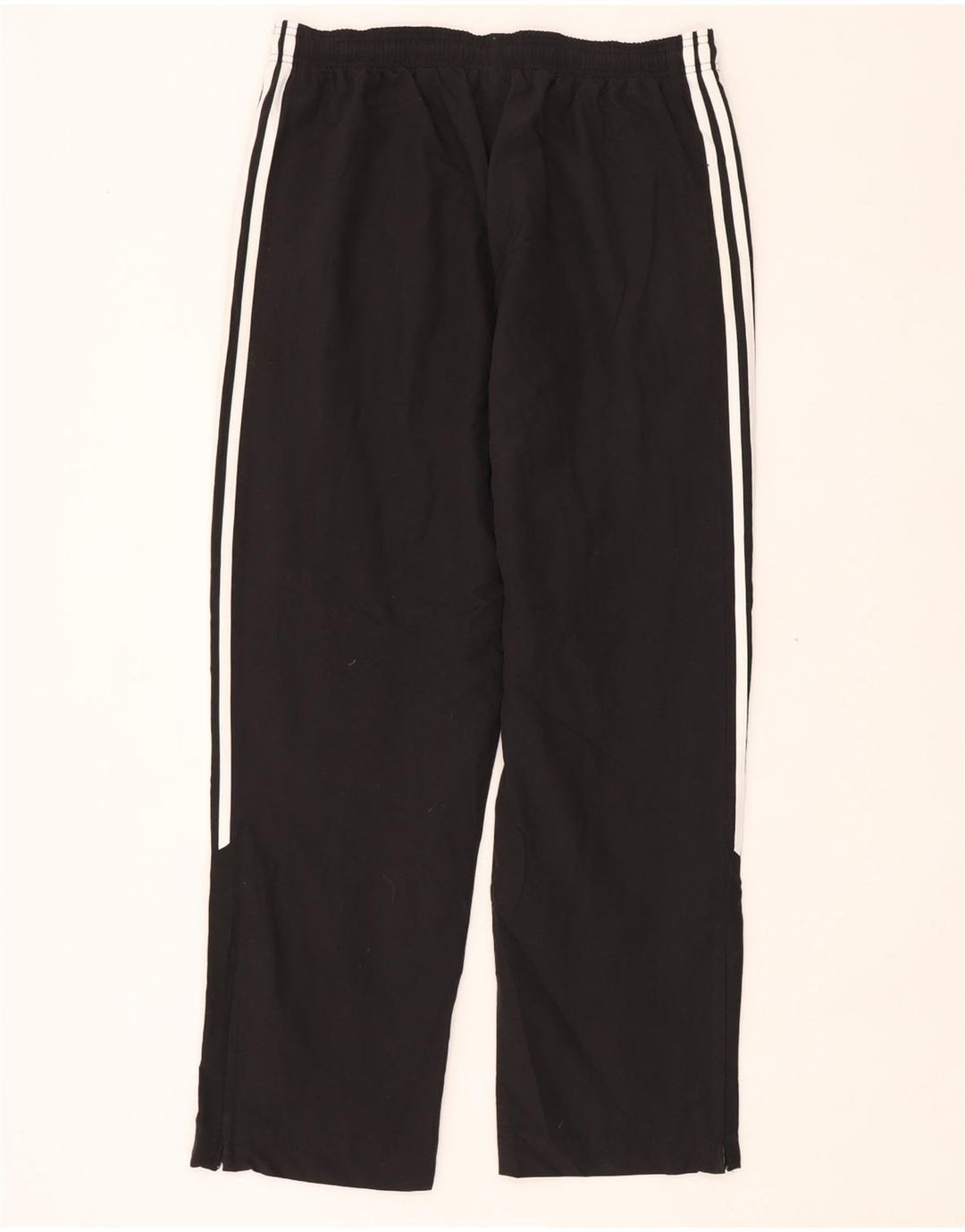 Adidas Pantalones de chándal para mujer UK 46 Grande Poliéster negro