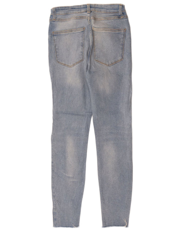 Zara Vaqueros Pitillo Mujer EU 36 XS W26 L26 Algodón Azul