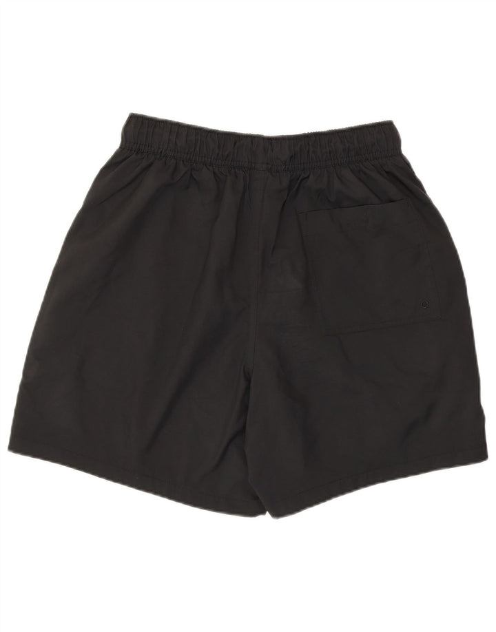 Nike - Pantalones cortos deportivos para hombre, talla pequeña, poliéster negro