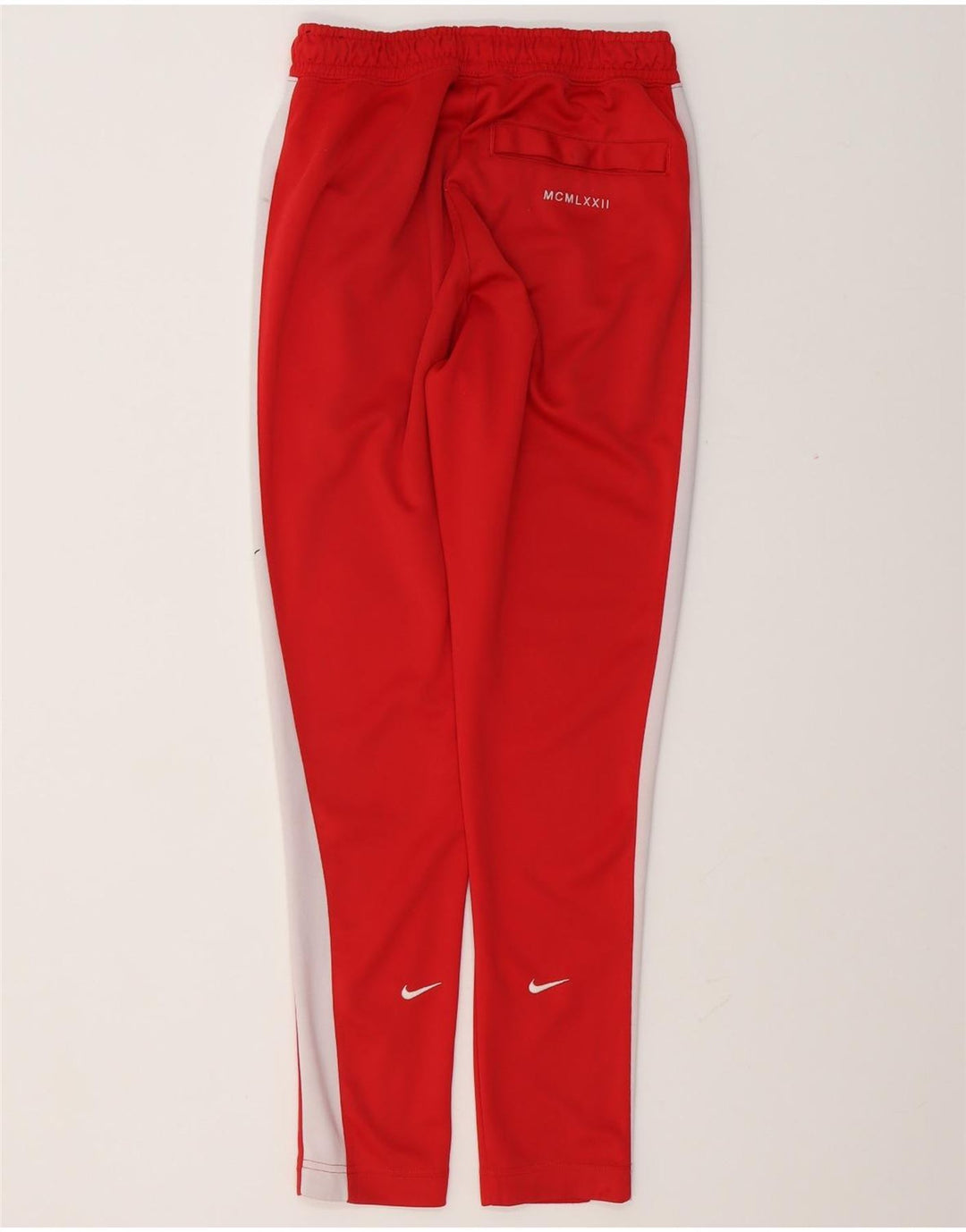 Nike Pantalones De Chándal Swoosh Para Hombre Pequeño Rojo Colorblock Poliéster