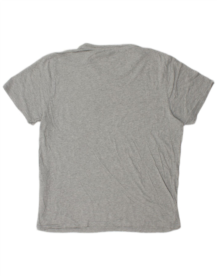 Camiseta Levi's para hombre Top de algodón moteado gris medio